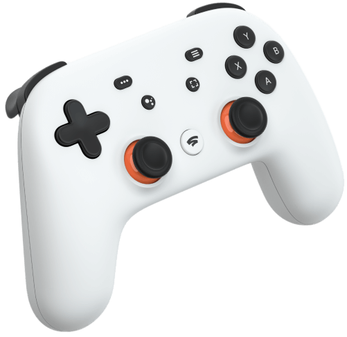 Mando de juegos de Stadia.