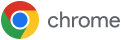 Logotipo de Google Chrome.