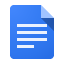 logotipo de Documentos&nbsp;de&nbsp;Google