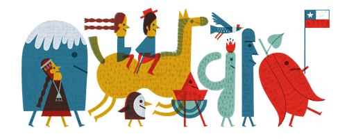 Ilustración por Paloma Valdivia para Google